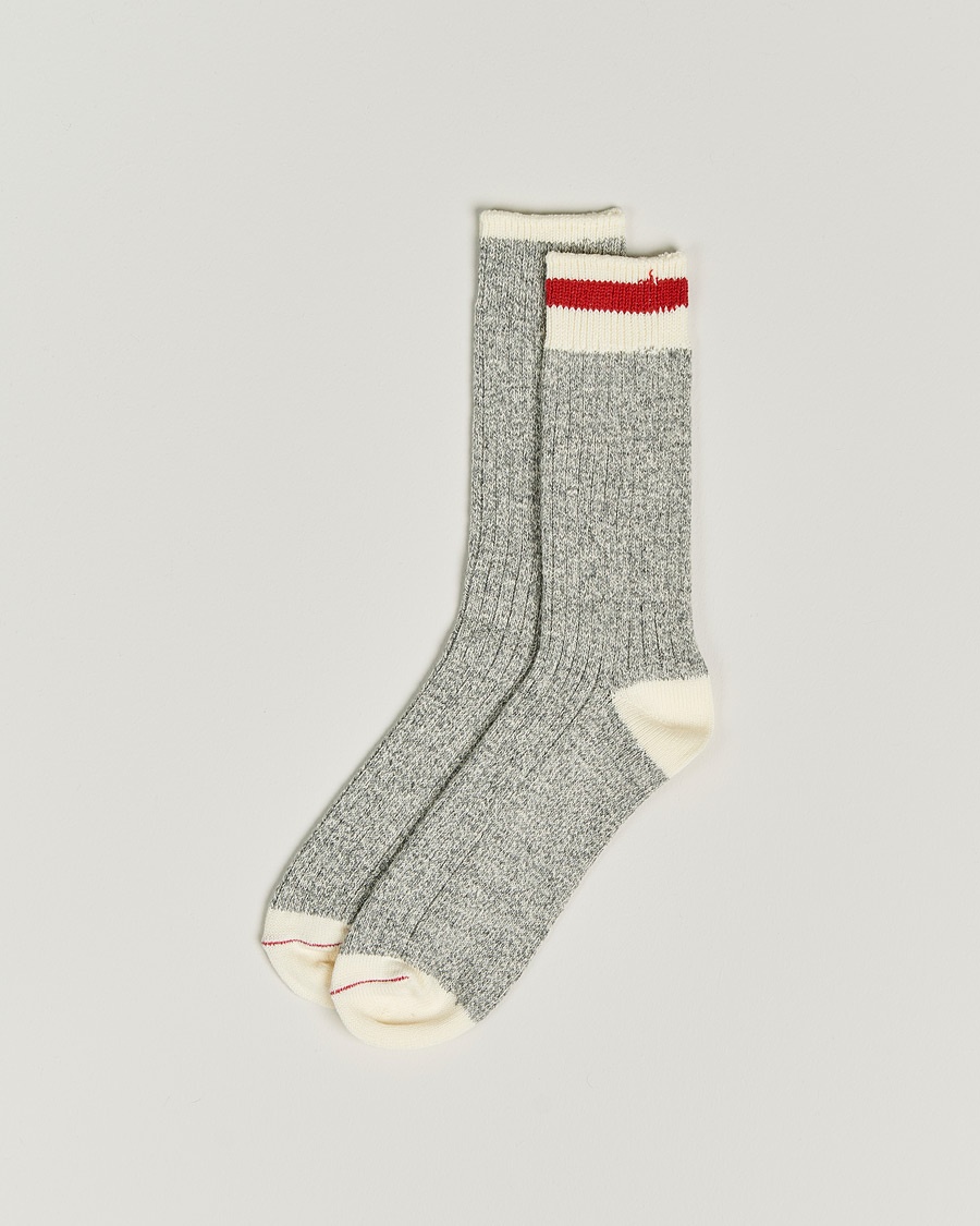 BEAMS PLUSRag SocksGrey/Red – Grå