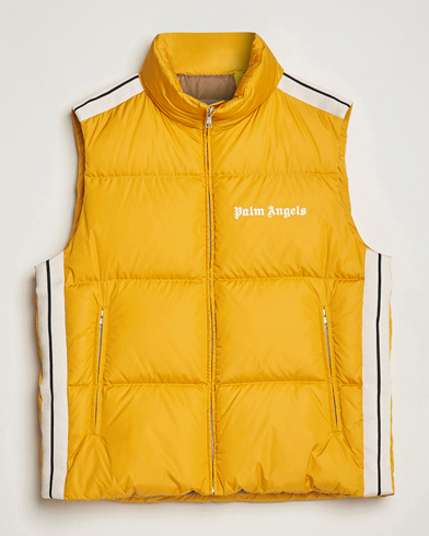 Herre | Moderne jakker | Moncler Genius | 8 Palm Angels Rodman Down Vest Yellow