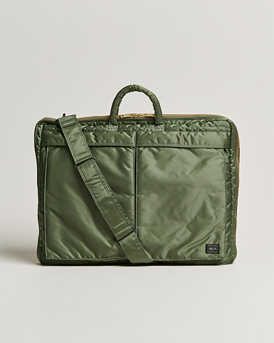 Herre | Tasker | Porter-Yoshida & Co. | Tanker Garment Bag Sage Green