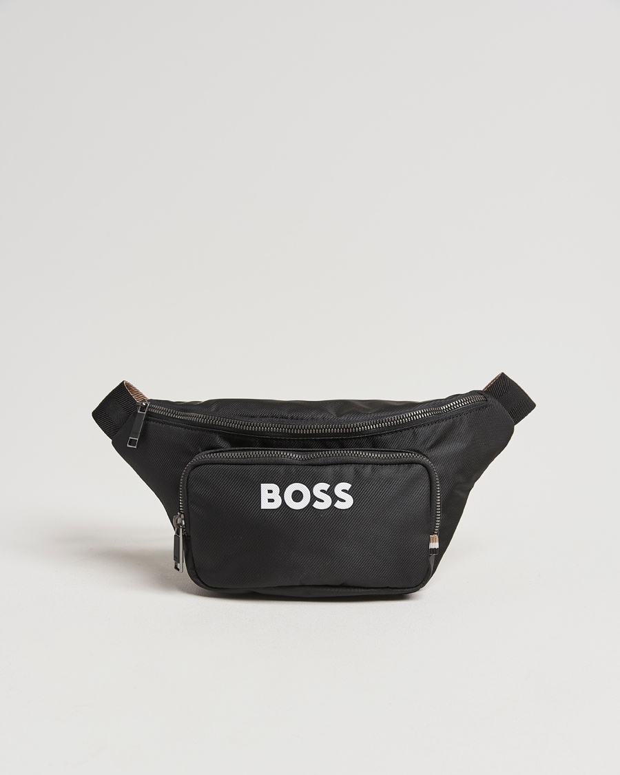 BOSS BLACK Catch Bumbag Black – Sort