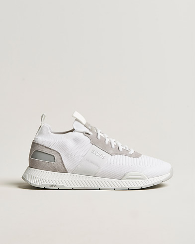 Herre |  | BOSS BLACK | Titanium Running Sneaker White