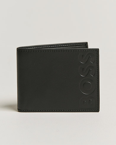 Herre | Punge | BOSS | Signature Leather Wallet Black
