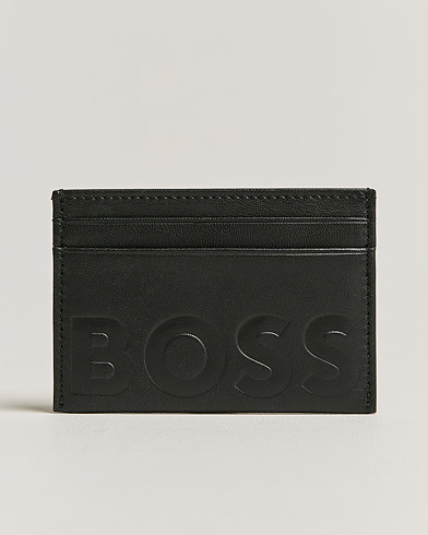 Herre |  | BOSS | Signature Leather Card Holder Black