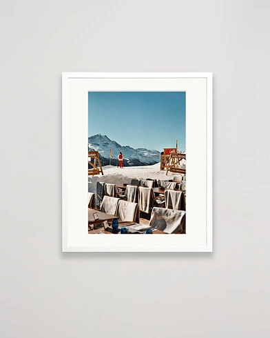 Herre | Plakater | Sonic Editions | Framed Sankt Moritz Mountain Hotel 