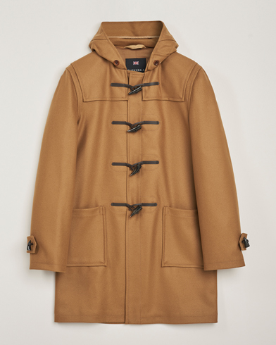 Herre | Best of British | Gloverall | Cashmere Blend Duffle Coat Camel