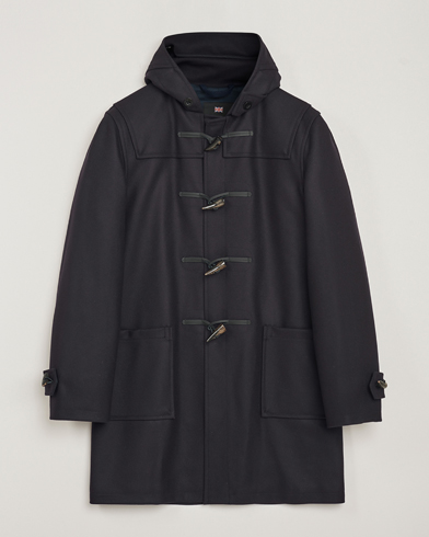 Herre | Duffle coats | Gloverall | Cashmere Blend Duffle Coat Navy