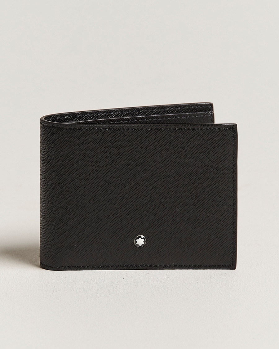 Montblanc Sartorial Wallet 6cc with 2 View Pockets Black – Sort
