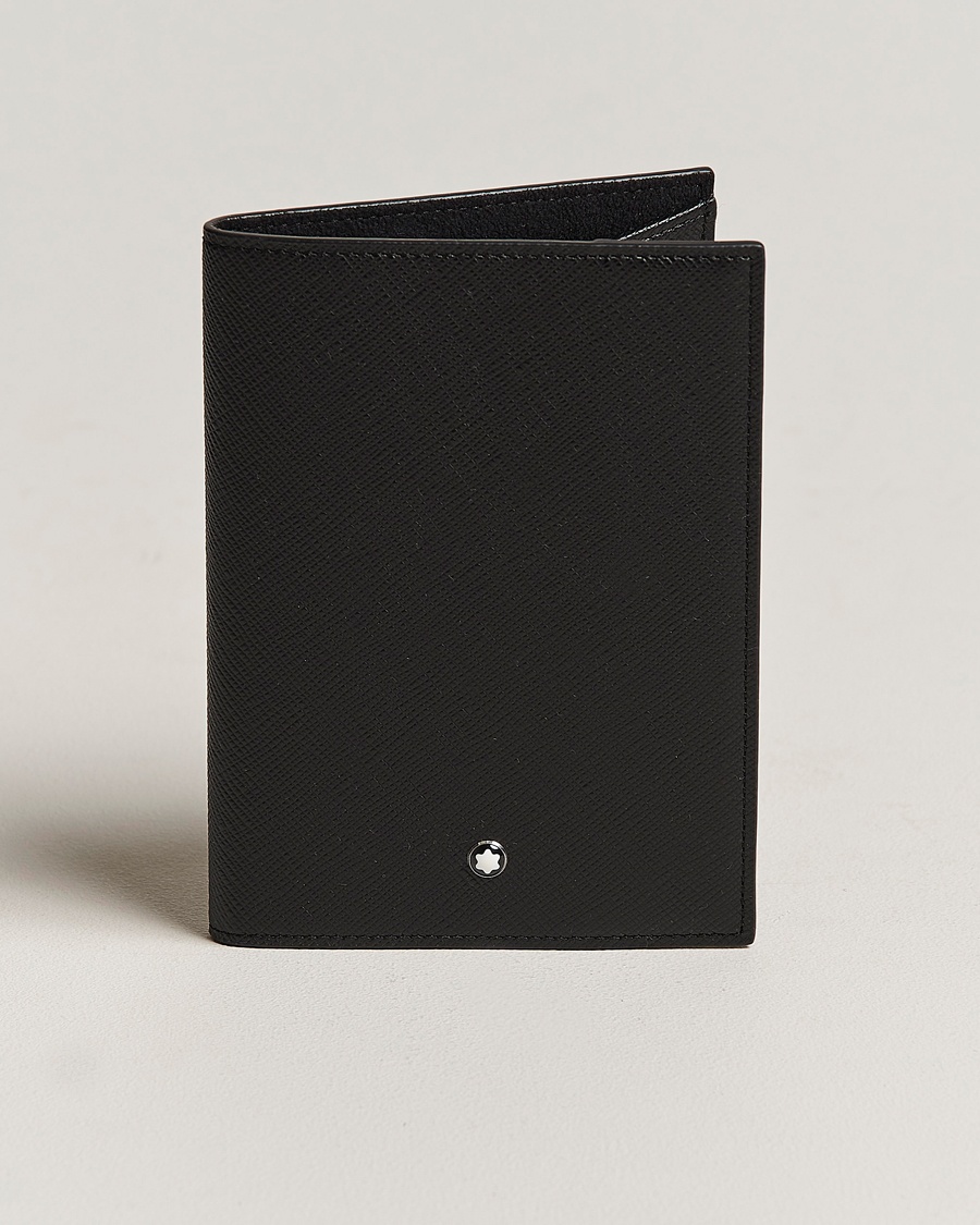 Montblanc Sartorial Card Passport Holder Black – Sort