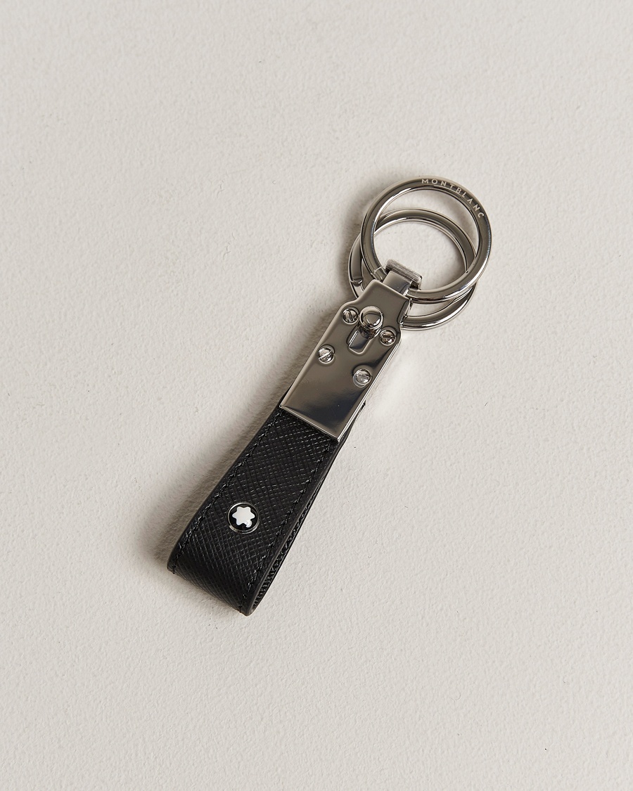 Montblanc Sartorial Loop Key Fob Black – Sort