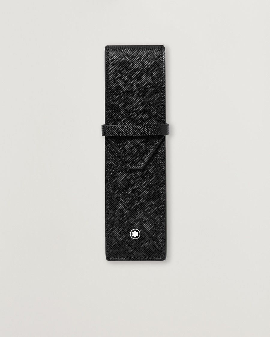 Montblanc Sartorial 2-Pen Pouch Black – Sort