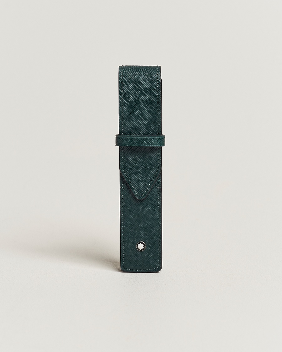 Montblanc Sartorial 1-Pen Pouch British Green – Grøn