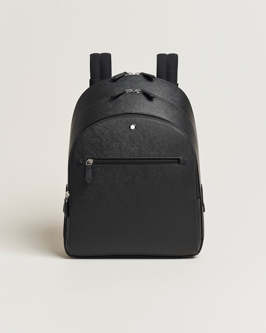 Montblanc Sartorial Medium Backpack 3 Compartments Black – Sort