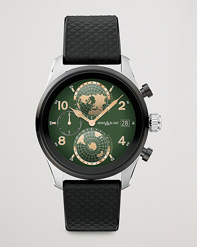 Herre | Gummirem  | Montblanc | Summit 3 Smartwatch Bicolor Titanium