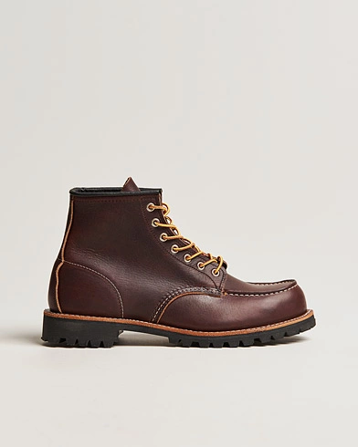 Herre | American Heritage | Red Wing Shoes | Moc Toe Boot Briar Oil Slick Leather