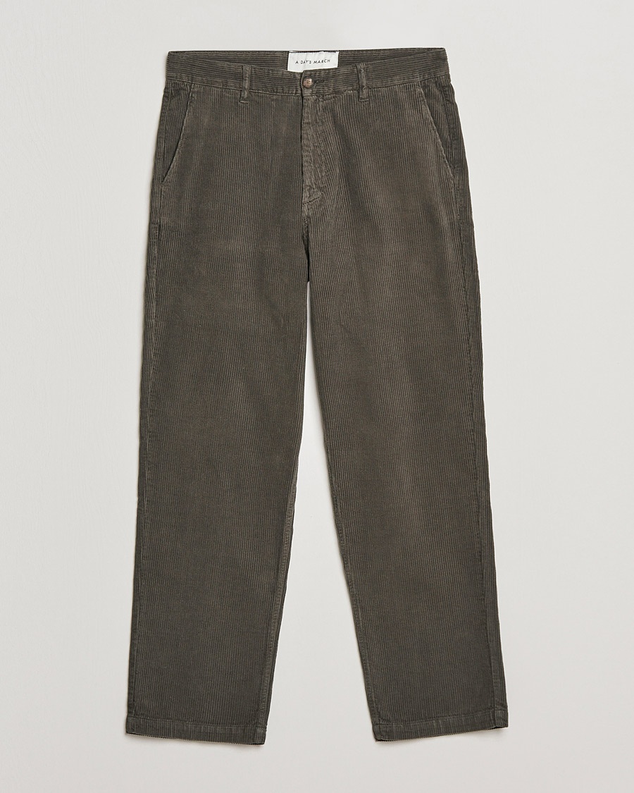 Herre |  | A Day's March | Redwood Corduroy Trousers Olive