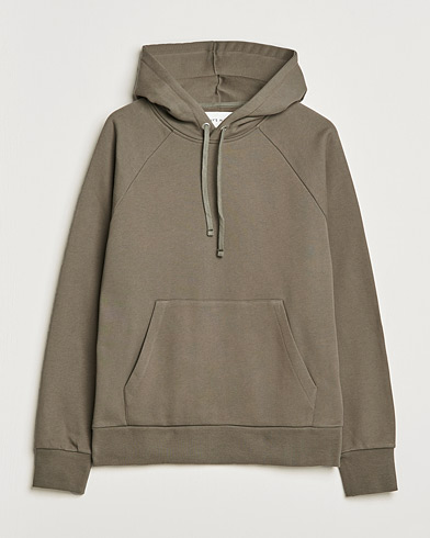 Herre | Trøjer | A Day's March | Lafayette Organic Cotton Hoodie Army