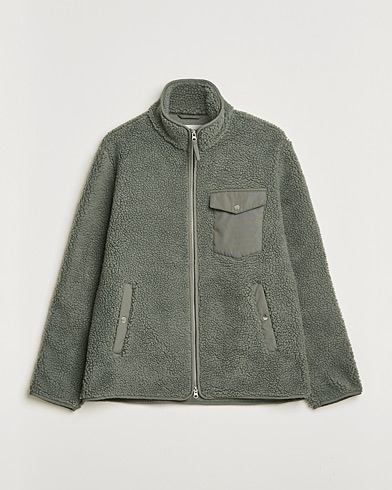 Herre | A Day's March | A Day's March | Tone Pile Fleece Jacket Dusty Green