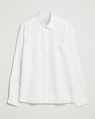Herre | Casualskjorter | A Day's March | Daintree Tencel Shirt White