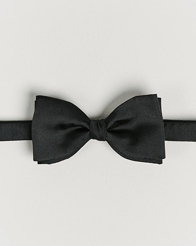 Herre |  | Stenströms | Pre-Tied Silk Bow Tie Black