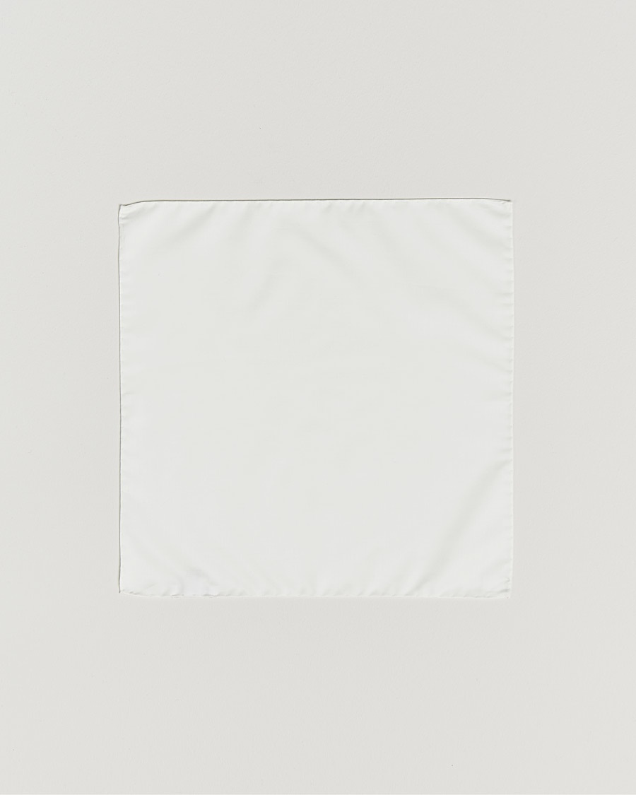 Stenströms Handkerchief Cotton White – Hvid