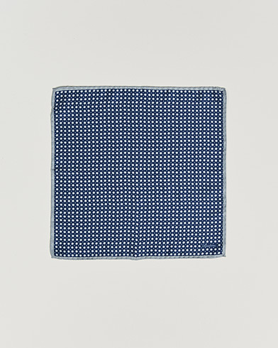 Herre | Lommeklude | Stenströms | Silk Handkerchief Navy