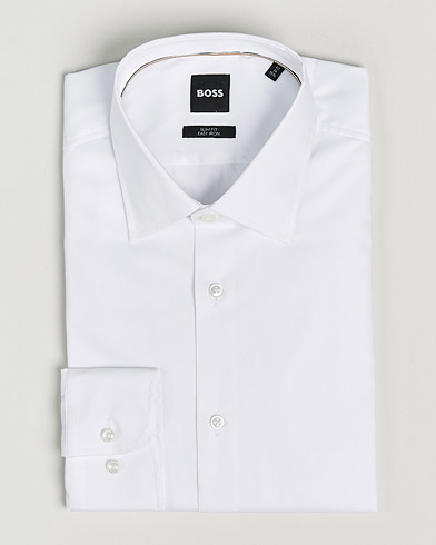 Herre | Formelle | BOSS BLACK | Hank Slim Fit Shirt White