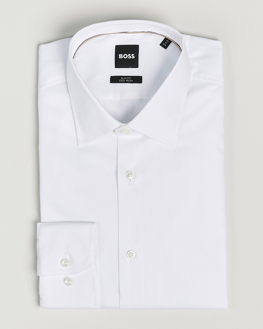 Hank Slim Fit Shirt White