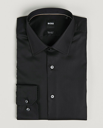 Herre | Businessskjorter | BOSS | Joe Regular Fit Shirt Black