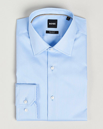 Herre | BOSS BLACK | BOSS BLACK | Joe Regular Fit Shirt Light Blue