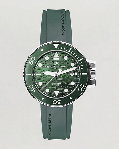 Herre | Fine watches | Sjöö Sandström | Landsort 459m Green