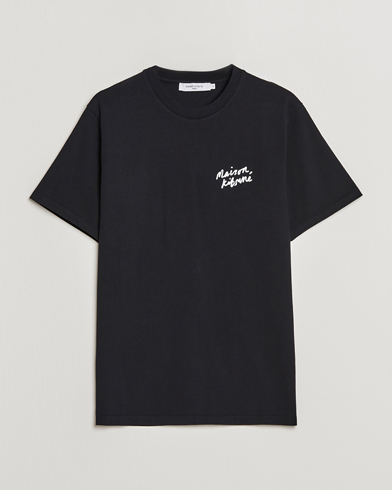 Herre |  | Maison Kitsuné | Mini Handwriting T-Shirt Black