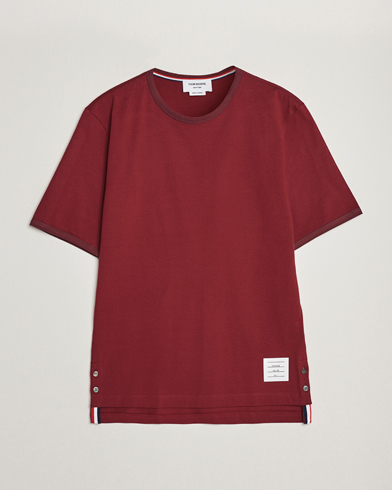 Herre | Thom Browne | Thom Browne | Jersey T-Shirt Burgundy