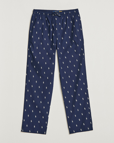 Herre |  | Polo Ralph Lauren | Cotton Printed Pony Pyjama Pants Navy
