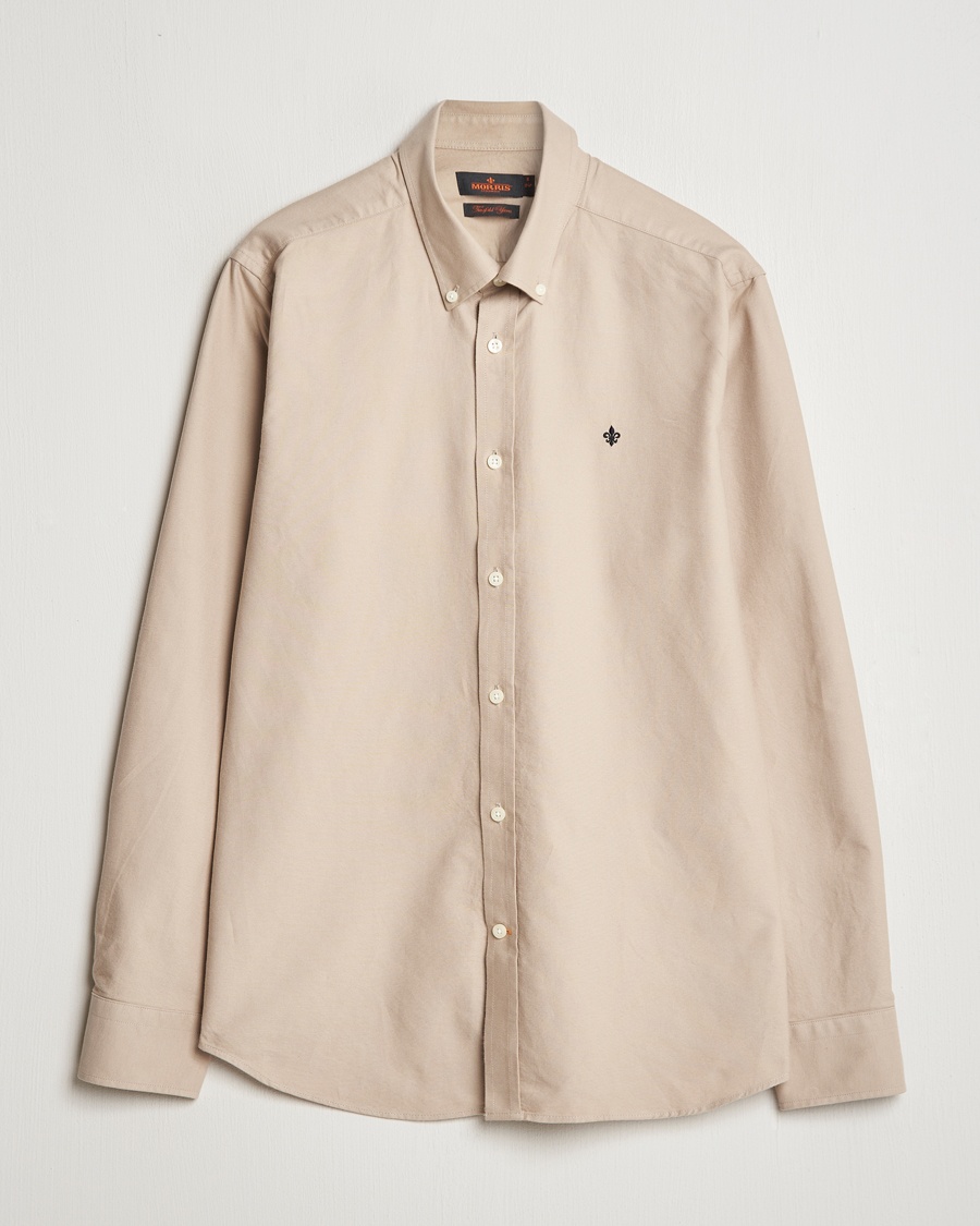 Morris Douglas Oxford Shirt Khaki – Beige