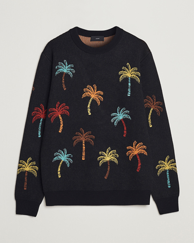 Herre | Trøjer | Alanui | Palm Tree Jacquard Sweater Black