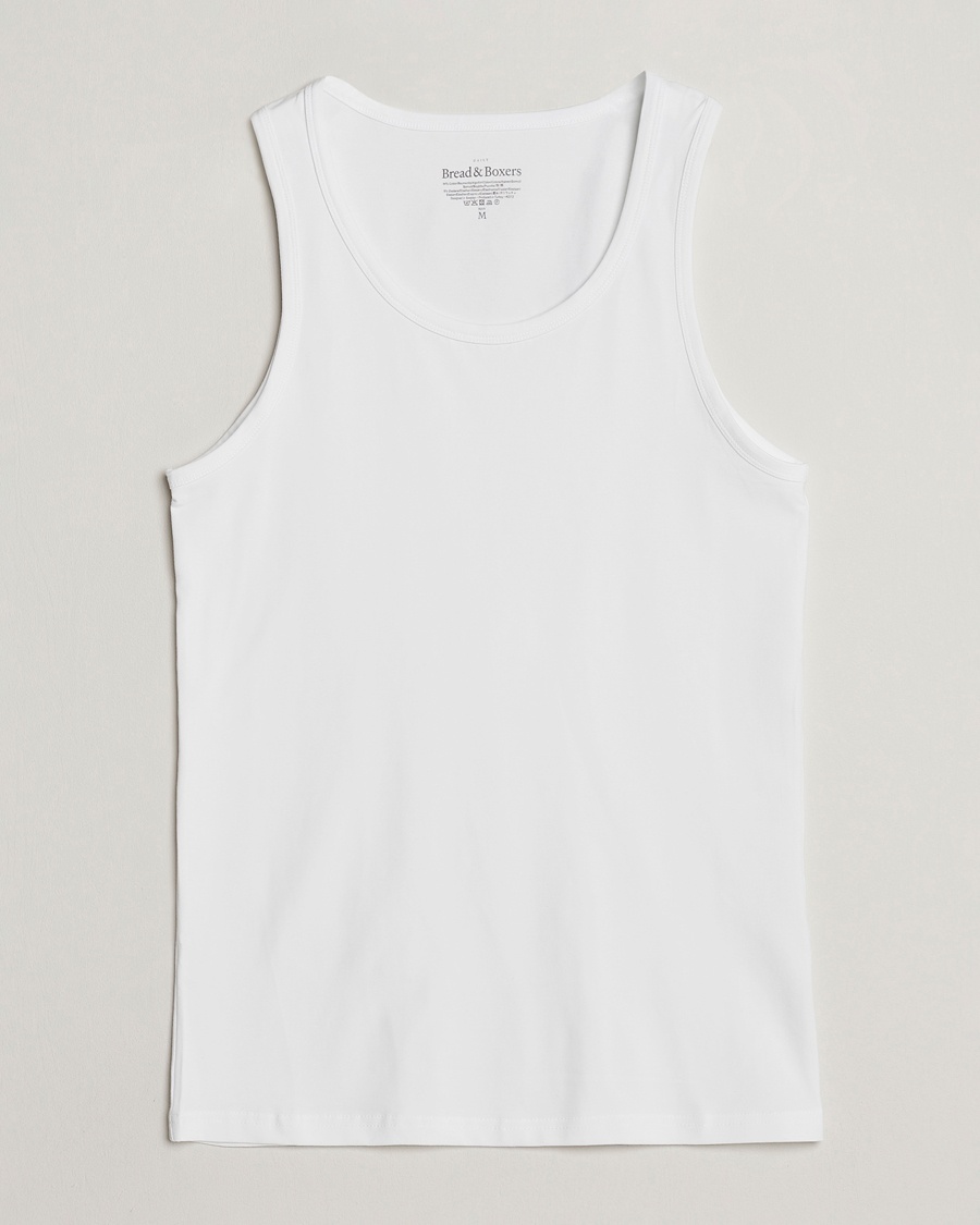 Bread & Boxers 2-Pack Tank Top White – Hvid