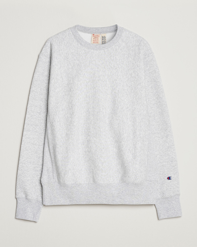 Herre | Grå sweatshirts | Champion | Reverse Weave Soft Fleece Sweatshirt Grey Melange