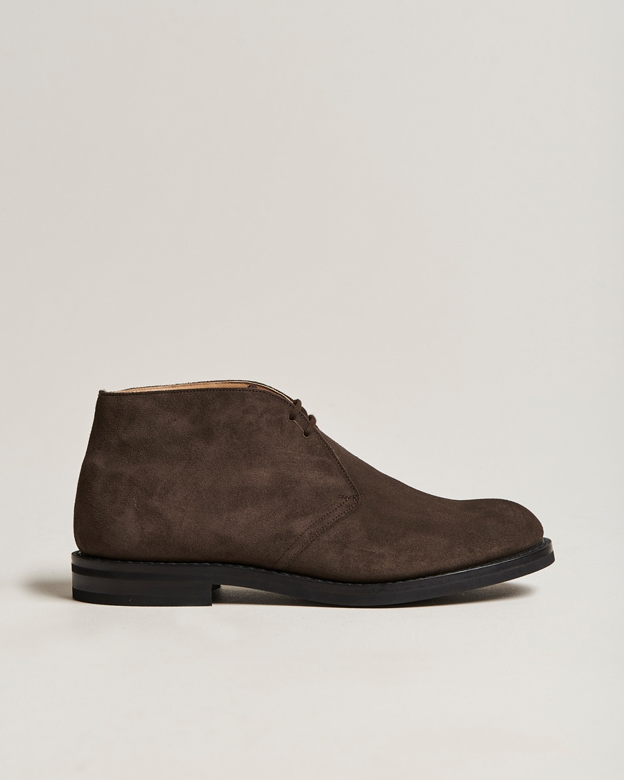 Church's Ryder Desert Boots Dark Brown Suede – Brun