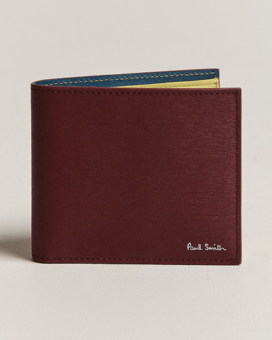 Herre | Punge | Paul Smith | Color Leather Wallet Wine Red