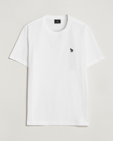 Herre | PS Paul Smith | PS Paul Smith | Classic Organic Cotton Zebra T-Shirt White