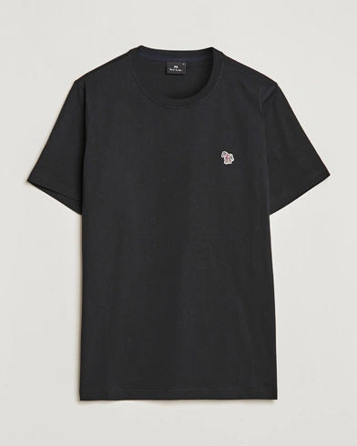 Herre | Paul Smith | PS Paul Smith | Organic Cotton Zebra T-Shirt Black