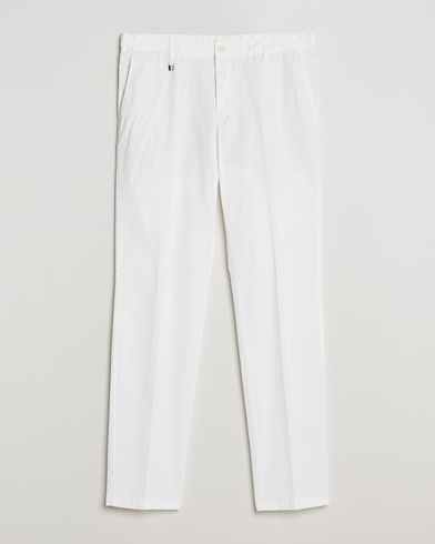 Herre | Pæne bukser | BOSS BLACK | Genius Cotton Trousers White