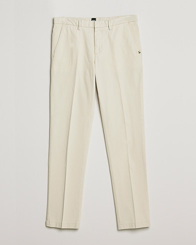 Herre | Chinos | BOSS | Kaito1 Structured Trousers Open White