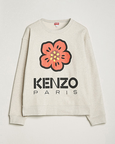 Herre | Grå sweatshirts | KENZO | Boke Flower Sweatshirt Pale Grey