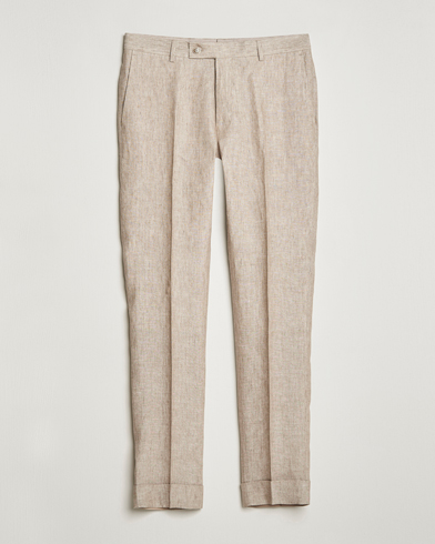 Herre | Morris Heritage | Morris Heritage | Jack Linen Suit Trousers Beige
