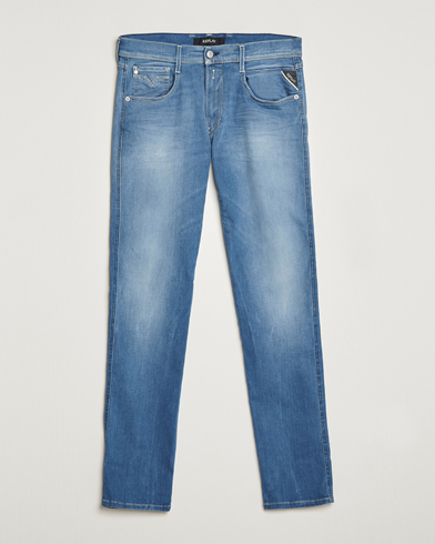 Herre | Jeans | Replay | Anbass Hyperflex Recyceled 360 Jeans Medium Blue