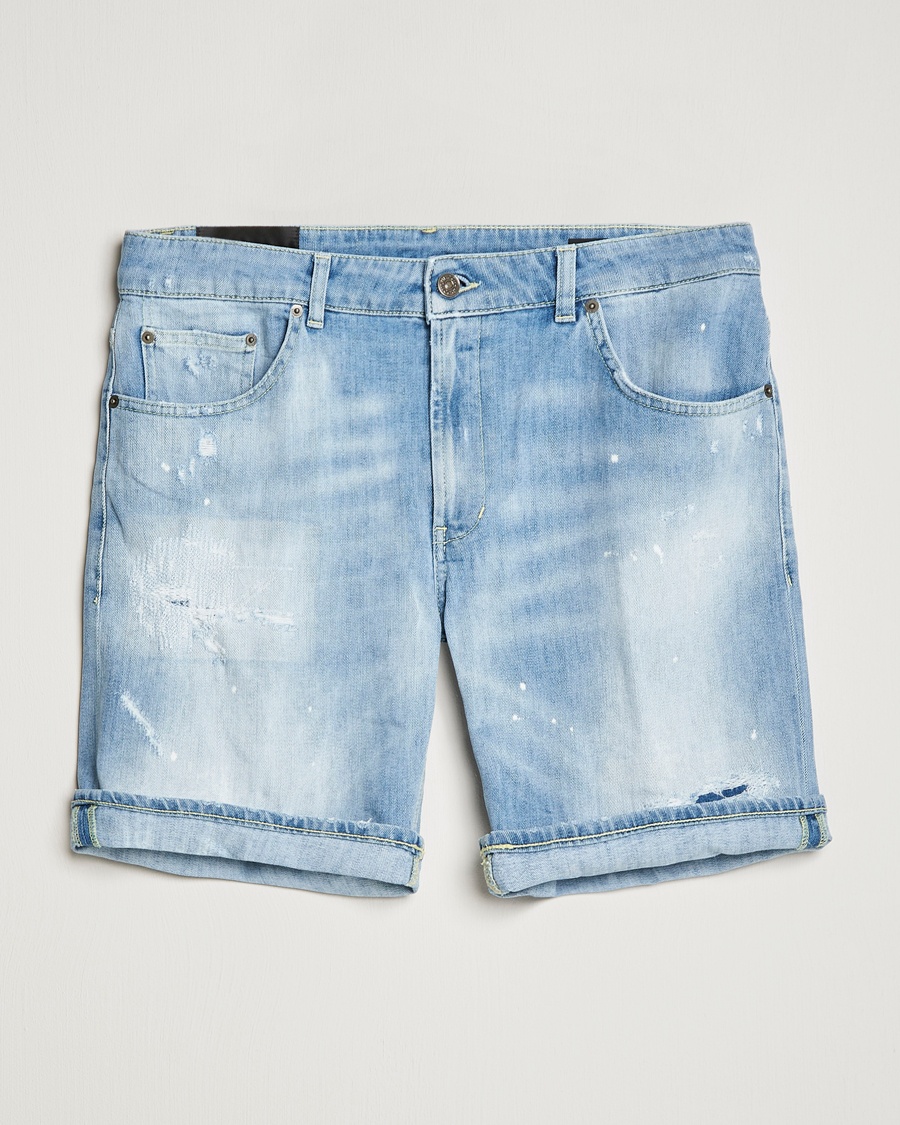Herre | Dondup | Dondup | Derick Bull Denim Shorts Light Blue