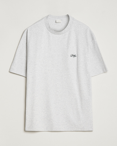 Herre | Nye varemærker | Drôle de Monsieur | Signature T-Shirt Light Grey