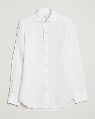 Herre | Finamore Napoli | Finamore Napoli | Tokyo Slim Linen Shirt White