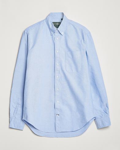 Herre |  | Gitman Vintage | Button Down Oxford Shirt Light Blue